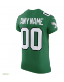 Men's Philadelphia Eagles Nike Black Alternate Elite Custom Jersey