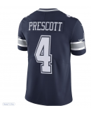 Men's Dallas Cowboys Dak Prescott Nike Navy Limited Player Jersey