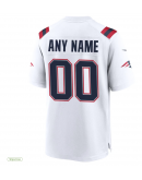 Men's New England Patriots Nike Alternate Custom Jersey Men's New England Patriots Nike Alternate Custom Jersey