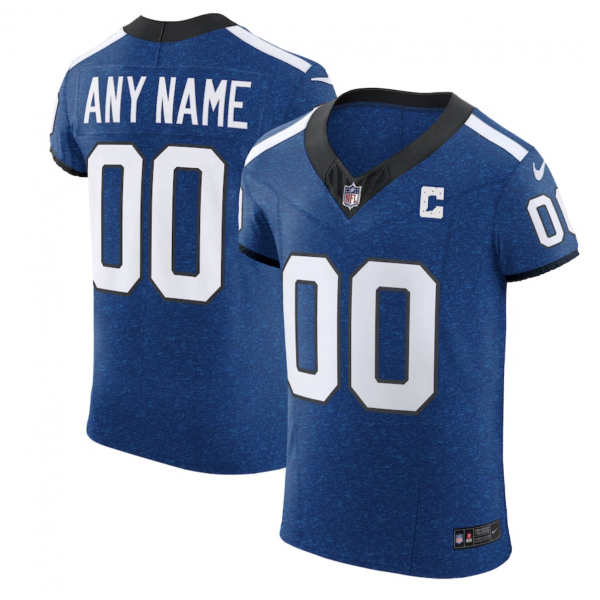 Men's Indianapolis Colts Nike Royal Elite Custom Jersey Men's Indianapolis Colts Nike Royal Elite Custom Jersey