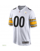 Men's Nike White Pittsburgh Steelers Custom Game Jersey Men's Nike White Pittsburgh Steelers Custom Game Jersey