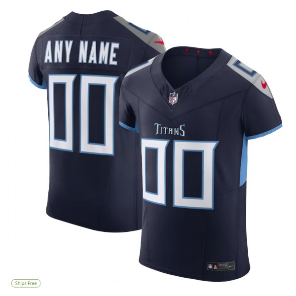 Men's Tennessee Titans Nike Light Elite Custom Jersey Men's Tennessee Titans Nike Light Elite Custom Jersey