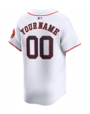 Men's Houston Astros Nike White Home Limited Custom Jersey Men's Houston Astros Nike White Home Limited Custom Jersey