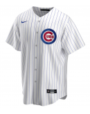 Men's Chicago Cubs Nike White Home Replica Custom Jersey Men's Chicago Cubs Nike White Home Replica Custom Jersey