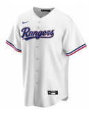 Men's Texas Rangers Nike White Home Replica Custom Jersey Men's Texas Rangers Nike White Home Replica Custom Jersey