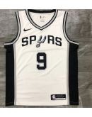 Men's San Antonio Spurs Tony Parker White NBA Game Jersey