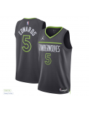 Unisex Minnesota Timberwolves Anthony Edwards Jordan Brand Charcoal Swingman Jersey - Statement Edition