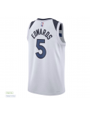 Unisex Minnesota Timberwolves Anthony Edwards Nike White Swingman Jersey - Association Edition