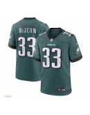 Men's Philadelphia Eagles Cooper DeJean Nike Green Game Jersey