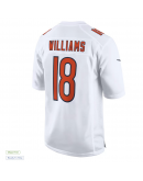Men's Chicago Bears Caleb Williams Nike Tundra White Fashion Jersey
