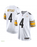 Men's Pittsburgh Steelers DK Metcalf Nike White Game Player Jersey