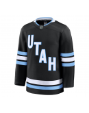 Men's Utah Hockey Club Fanatics Black Home Premium Jersey Men's Utah Hockey Club Fanatics Black Home Premium Jersey