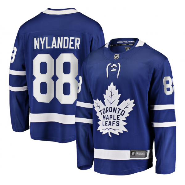 Men's Toronto Maple Leafs William Nylander Fanatics Blue Home Breakaway Player Jersey