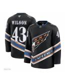 Men's Washington Capitals Tom Wilson Fanatics Black Alternate 50th Anniversary Premium Jersey
