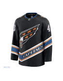 Men's Washington Capitals Tom Wilson Fanatics Black Alternate 50th Anniversary Premium Jersey