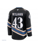 Men's Washington Capitals Tom Wilson Fanatics Black Alternate 50th Anniversary Premium Jersey