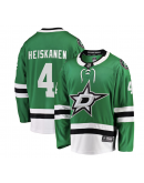 Men's Dallas Stars Miro Heiskanen Fanatics Kelly Green Team Color Breakaway Player Jersey