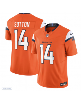 Men's Denver Broncos Courtland Sutton Nike White Mile High Collection Limited Jersey