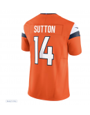 Men's Denver Broncos Courtland Sutton Nike White Mile High Collection Limited Jersey