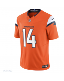 Men's Denver Broncos Courtland Sutton Nike White Mile High Collection Limited Jersey