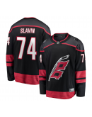 Men's Carolina Hurricanes Jaccob Slavin Fanatics Black Home Breakaway Player Jersey