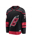 Men's Carolina Hurricanes Jaccob Slavin Fanatics Black Home Breakaway Player Jersey