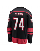 Men's Carolina Hurricanes Jaccob Slavin Fanatics Black Home Breakaway Player Jersey