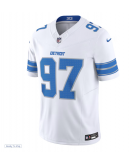 Men's Detroit Lions Aidan Hutchinson Nike White Limited Jersey