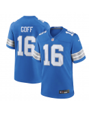 Men's Detroit Lions Jared Goff Nike Blue Game Jersey Men's Detroit Lions Jared Goff Nike Blue Game Jersey