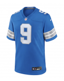 Men's Detroit Lions Jameson Williams Nike Blue Game Jersey Men's Detroit Lions Jameson Williams Nike Blue Game Jersey