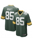 Men's Green Bay Packers Tucker Kraft Nike Green Game Jersey Men's Green Bay Packers Tucker Kraft Nike Green Game Jersey