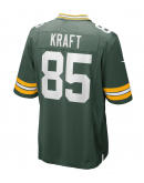 Men's Green Bay Packers Tucker Kraft Nike Green Game Jersey Men's Green Bay Packers Tucker Kraft Nike Green Game Jersey
