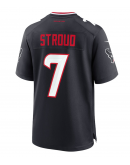 Men's Houston Texans C.J. Stroud Nike Navy Game Jersey Men's Houston Texans C.J. Stroud Nike Navy Game Jersey