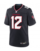 Men's Houston Texans Nico Collins Nike Navy Game Jersey