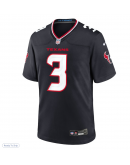 Men's Houston Texans Tank Dell Nike Navy Game Jersey
