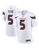 Men's Houston Texans Jalen Pitre Nike White Game Jersey Men's Houston Texans Jalen Pitre Nike White Game Jersey