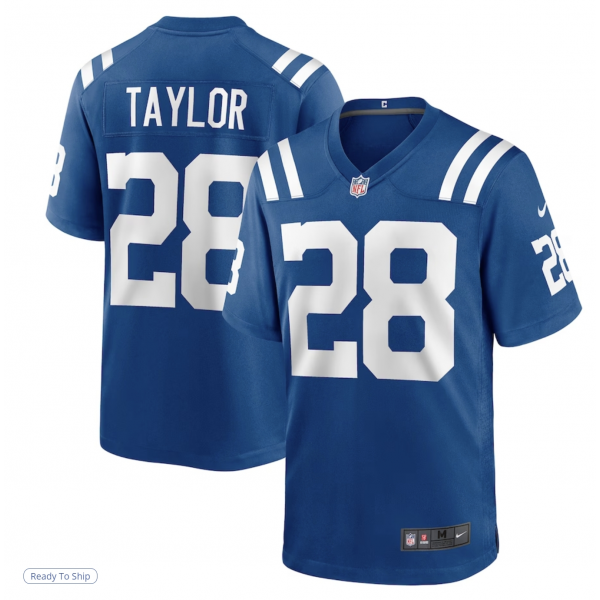Men's Indianapolis Colts Jonathan Taylor Nike Royal Game Jersey