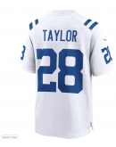 Men's Indianapolis Colts Jonathan Taylor Nike White Game Jersey