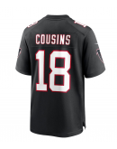 Men's Atlanta Falcons Kirk Cousins Nike Black Alternate Game Player Jersey
