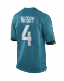 Men's Jacksonville Jaguars Tank Bigsby Nike Teal Game Jersey