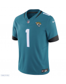 Men's Jacksonville Jaguars Travis Etienne Nike Teal Limited Jersey