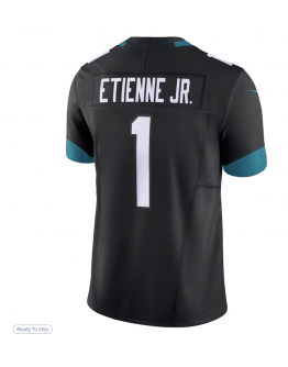 Men's Jacksonville Jaguars Travis Etienne Nike Black Limited Jersey