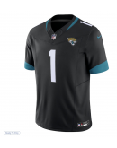 Men's Jacksonville Jaguars Travis Etienne Nike Black Limited Jersey