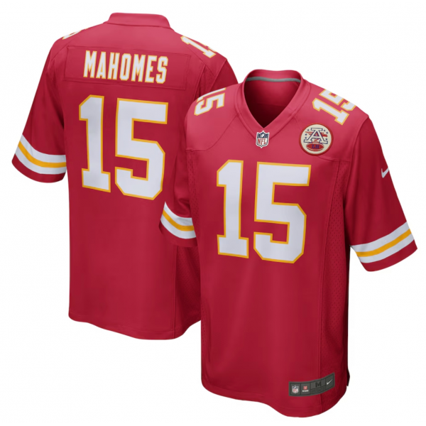 Men's Kansas City Chiefs Patrick Mahomes Nike Red Game Jersey