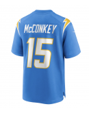 Men's Los Angeles Chargers Ladd McConkey Nike Powder Blue Player Game Jersey