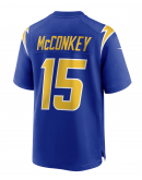 Men's Los Angeles Chargers Ladd McConkey Nike Royal Alternate Game Jersey
