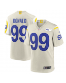 Men's Los Angeles Rams Aaron Donald Nike Bone Game Jersey Men's Los Angeles Rams Aaron Donald Nike Bone Game Jersey