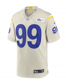 Men's Los Angeles Rams Aaron Donald Nike Bone Game Jersey Men's Los Angeles Rams Aaron Donald Nike Bone Game Jersey