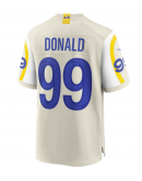 Men's Los Angeles Rams Aaron Donald Nike Bone Game Jersey Men's Los Angeles Rams Aaron Donald Nike Bone Game Jersey