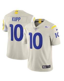 Men's Los Angeles Rams Cooper Kupp Nike Bone Limited Jersey